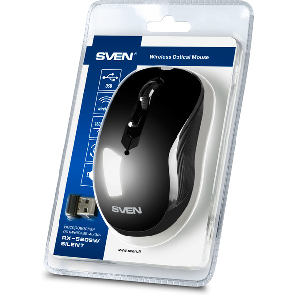 Мышь SVEN RX-560SW (чёрный)