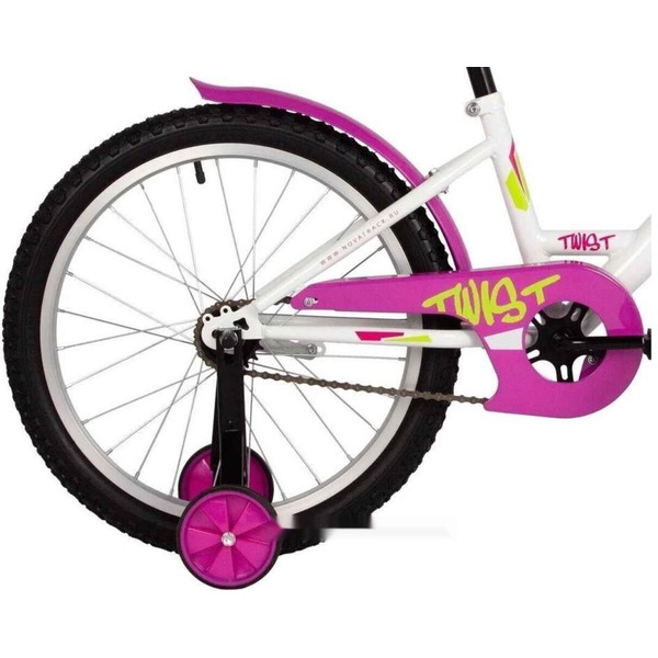 Велосипед Novatrack 173566 201TWIST.WT5 (20", белый)
