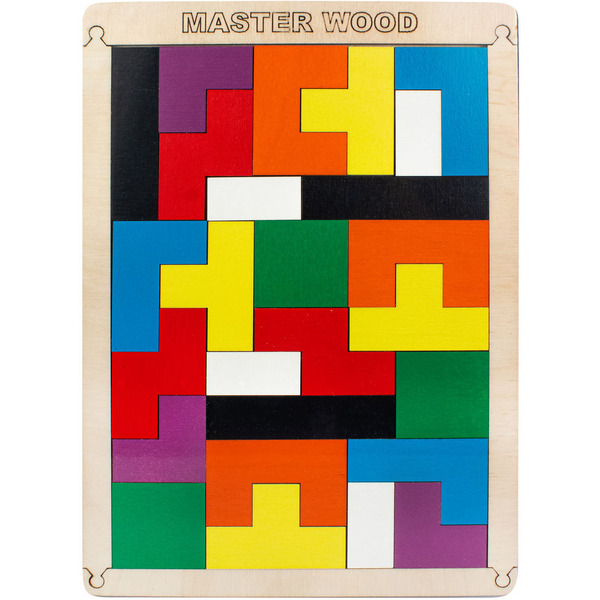 Головоломка Master Wood Логический пазл Монтессори DPG