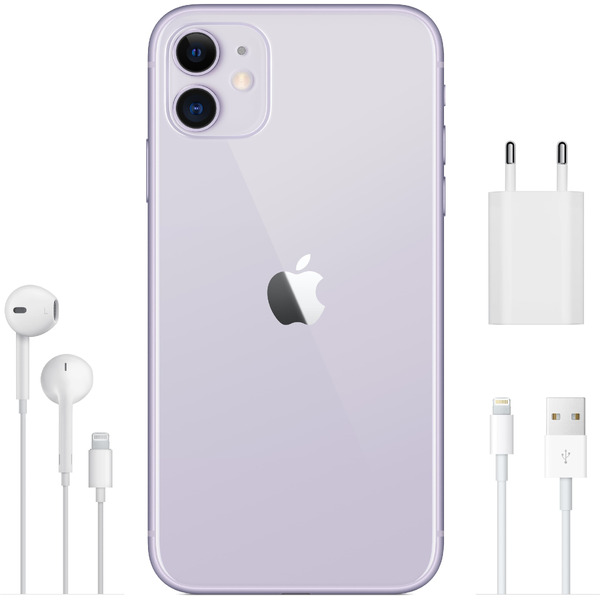 Смартфон APPLE iPhone 11 128GB Purple (MWM52FS/A)