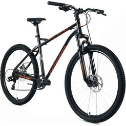 Велосипед Forward FLASH CX 26 (8ск., 17") 2025, черный/оранжевый