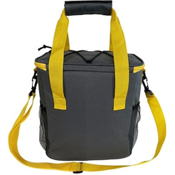 Сумка изотермическая MIRU 9047 13л (серый/желтый)