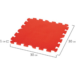 Коврик-пазл Юнландия 9 элементов 30х30см 664663