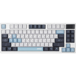 Клавиатура MSI Forge GK600 (белый/синий)