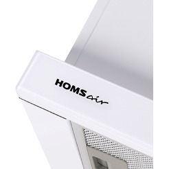 Вытяжка HOMSair Flat 60 Glass (белый)