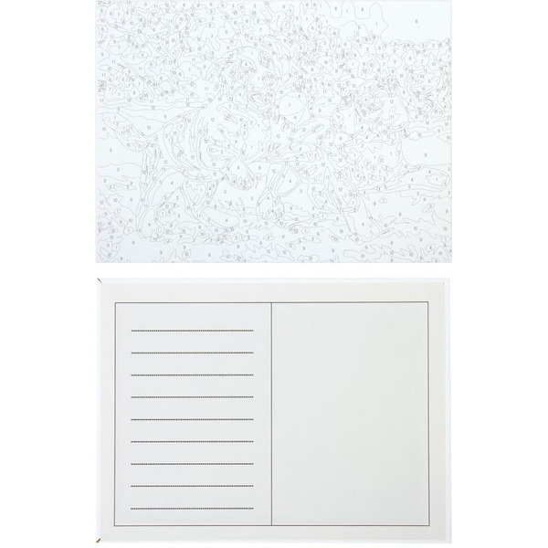 Картина по номерам ЮНЛАНДИЯ «Птица в цветущем саду» 662506