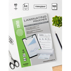 Пленка для ламинирования Cactus CS-LPGA460100