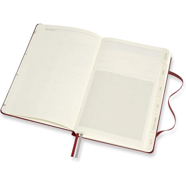 Блокнот Moleskine Passion Wine Journal Large (бордовый)