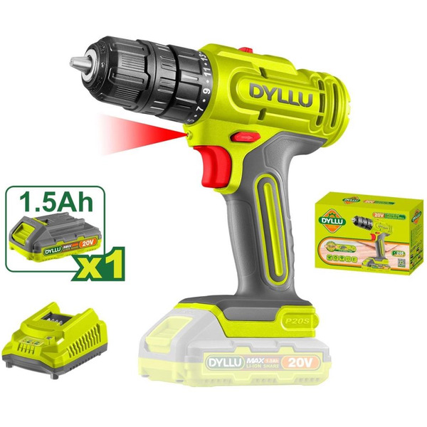 Дрель-шуруповерт аккумуляторная DYLLU DTCDP511