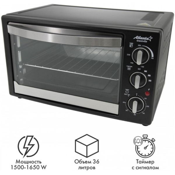 Электропечь Atlanta ATH-1403 (black)