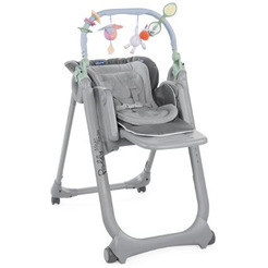 Стульчик для кормления CHICCO POLLY MAGIC Relax антрацит
