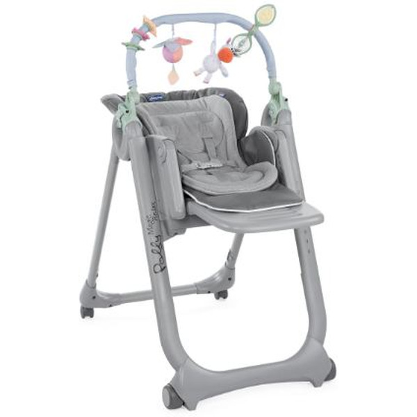 Стульчик для кормления CHICCO POLLY MAGIC Relax антрацит