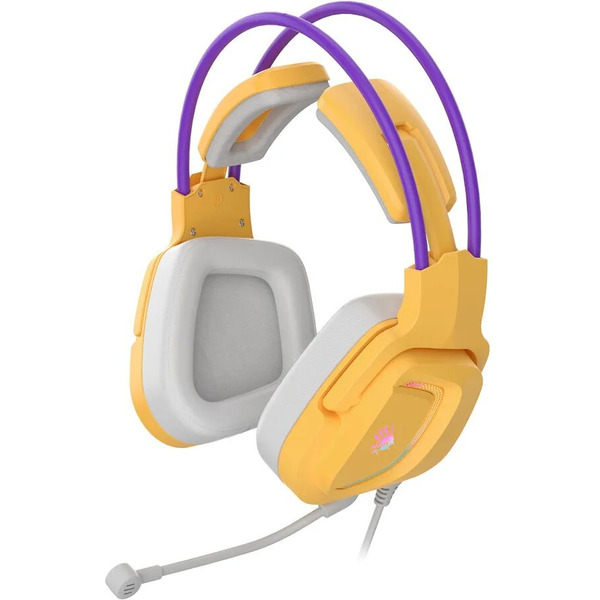 Наушники A4Tech Bloody G575 Punk (желтый/фиолетовый)