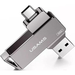 USB Flash Usams Type-C + USB3.0 Rotatable High Speed Flash Drive 16GB ZB198UP01