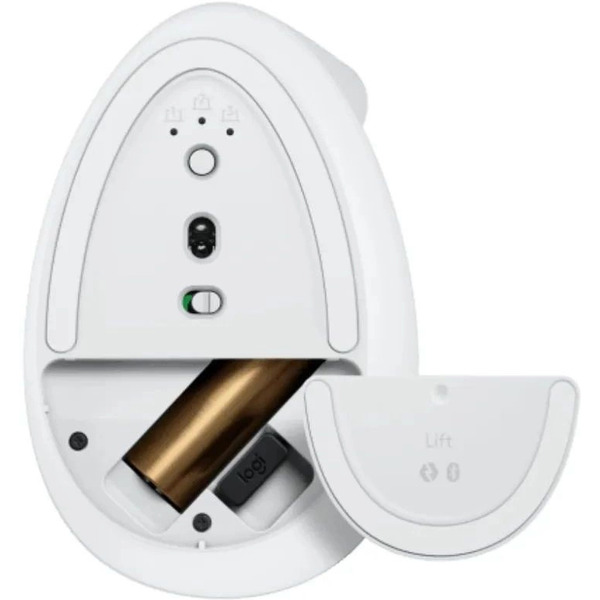 Вертикальная мышь Logitech Lift 910-006486 (белый)