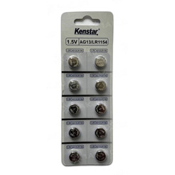 Алкалиновые батареи KENSTAR G13/LR1154/LR44/357A/A76