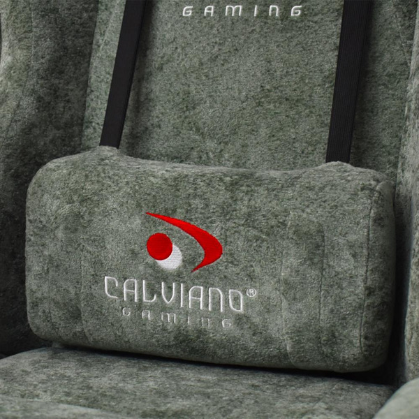 Вибромассажное кресло Calviano AVANTI ULTIMATO green fabric