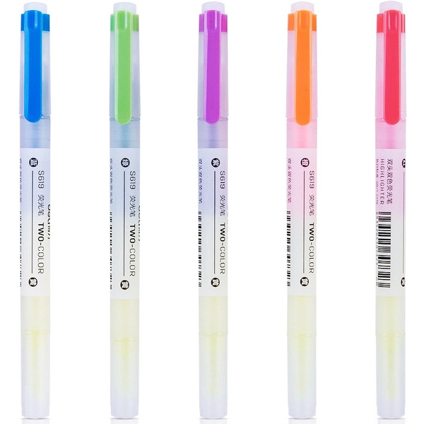 Текстовыделитель Deli S619 (5 шт)