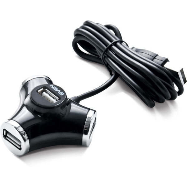 USB-hub SVEN HB-012, черный (SV-008482)