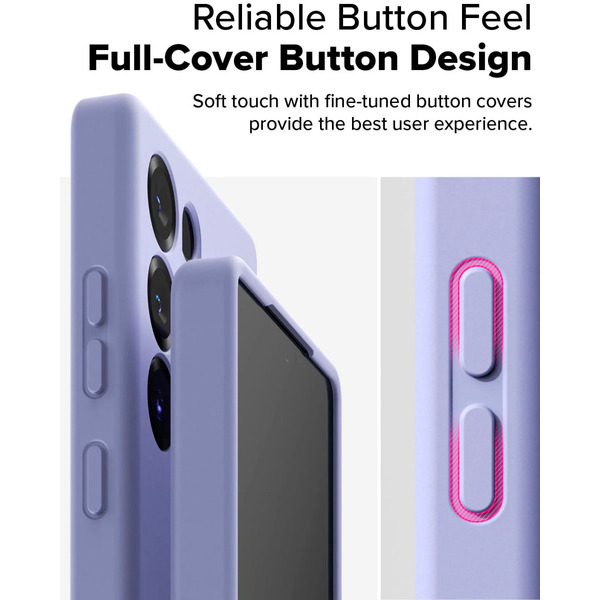 Чехол Ringke SILICONE MAGNETIC для Galaxy S25 Ultra LAVENDER