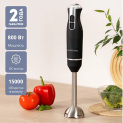 Блендер погружной Galaxy LINE GL 2147 (Черный с серебристым)