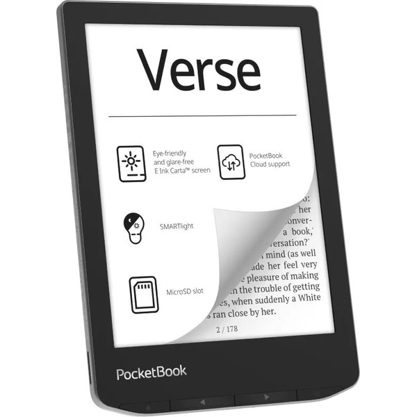 Электронная книга PocketBook 629 Verse Mist Grey (PB629-M-CIS)