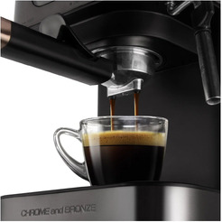 Кофеварка REDMOND RCM-CBM1514 (хром/бронза)