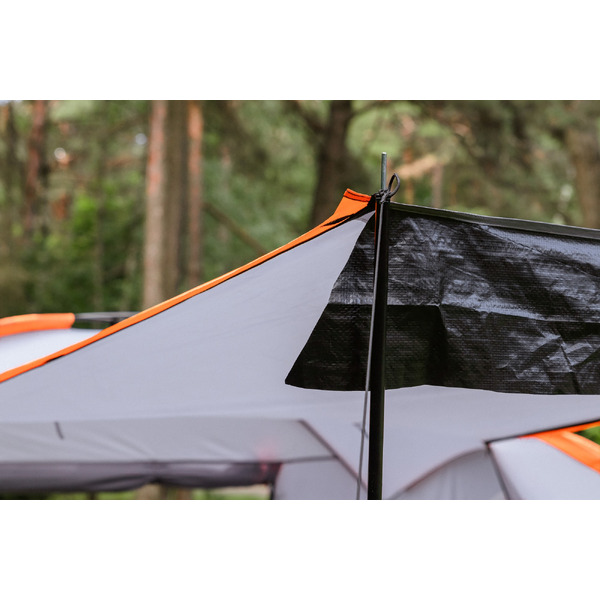 Палатка Sundays ZC-TT020-4P (2+2) (темно-серый/желтый)