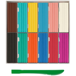 Пластилин Мульти-пульти Чебурашка МПЧБ_53010 (12 цв)