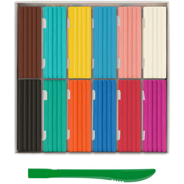 Пластилин Мульти-пульти Чебурашка МПЧБ_53010 (12 цв)