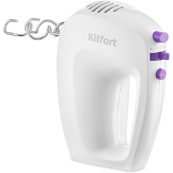 Миксер KITFORT KT-3071-1 (бело-фиолетовый)