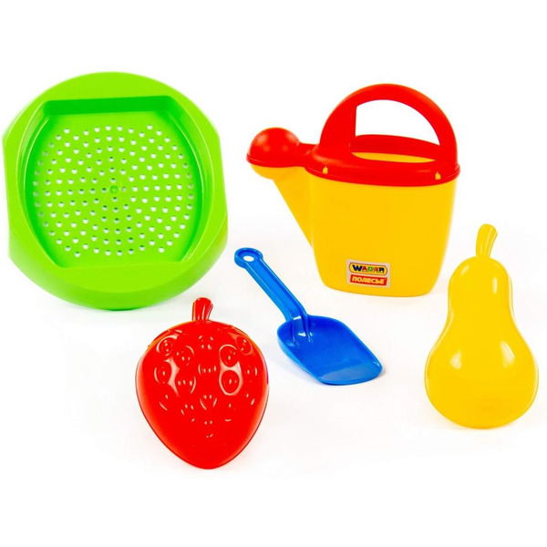 Игровой набор Полесье №403 (сито, совок, формочки, лейка)