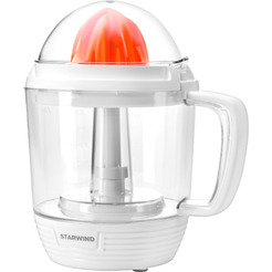 Соковыжималка Starwind SJ1241 (белый/прозрачный)