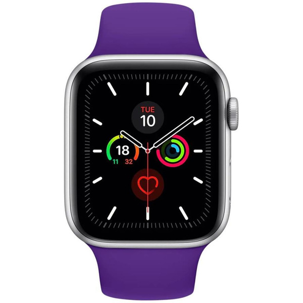 Ремешок Bingo Silicone для APPLE Watch 38/40/41mm (S) Сиреневый