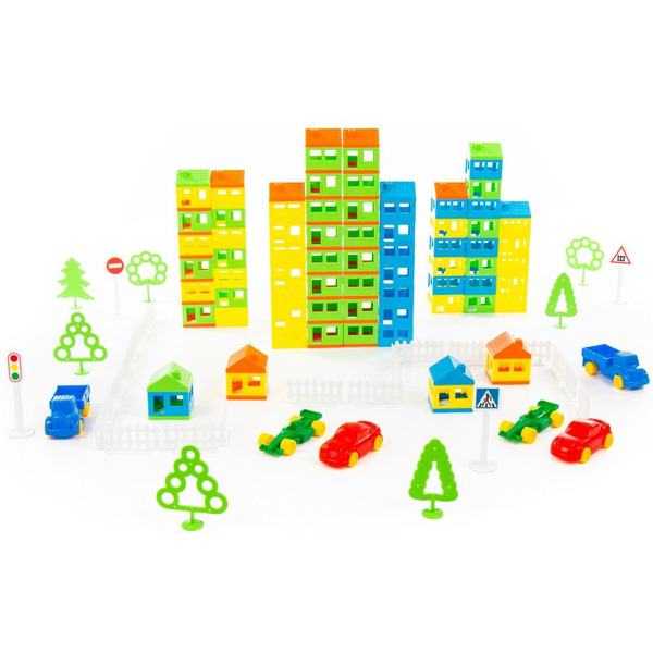 Конструктор Полесье 56351 Построй свой город