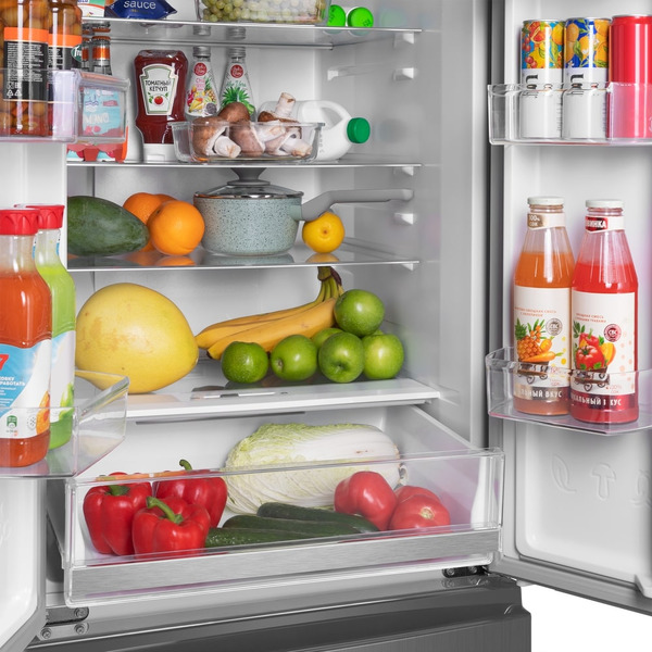 Холодильник MAUNFELD MFF180NFSBE01