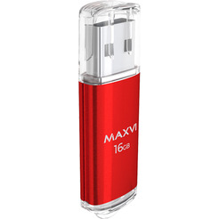 USB флеш-накопитель Maxvi MP 16GB 2.0 red
