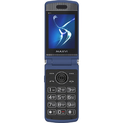 Мобильный телефон Maxvi E11 (темно-синий)