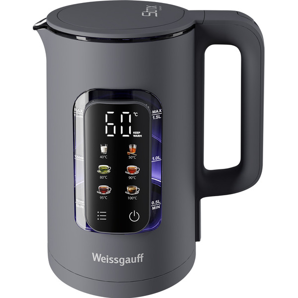 Электрический чайник Weissgauff WK 1500 Dt Touch BodyCool
