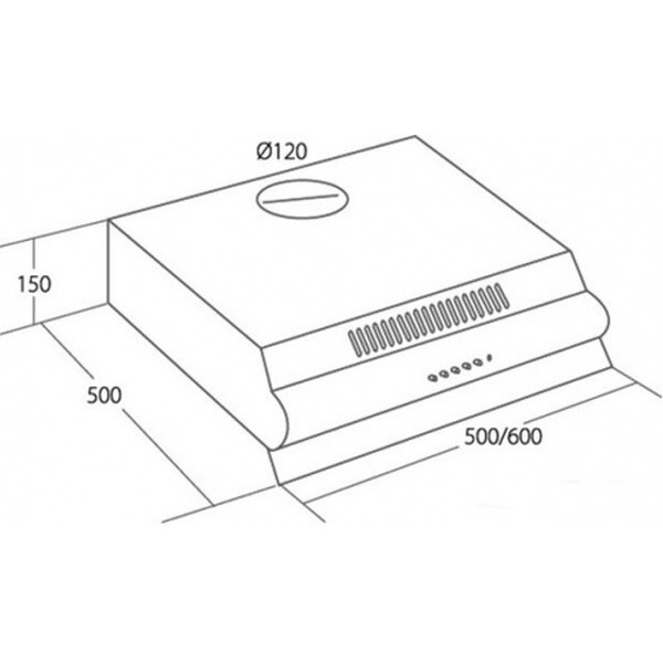 Вытяжка Akpo P-3060 WK-7 (медь)