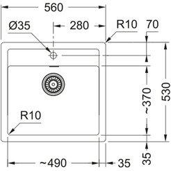 Кухонная мойка Franke Sirius SID 610-49 143.0757.989 (сахара)