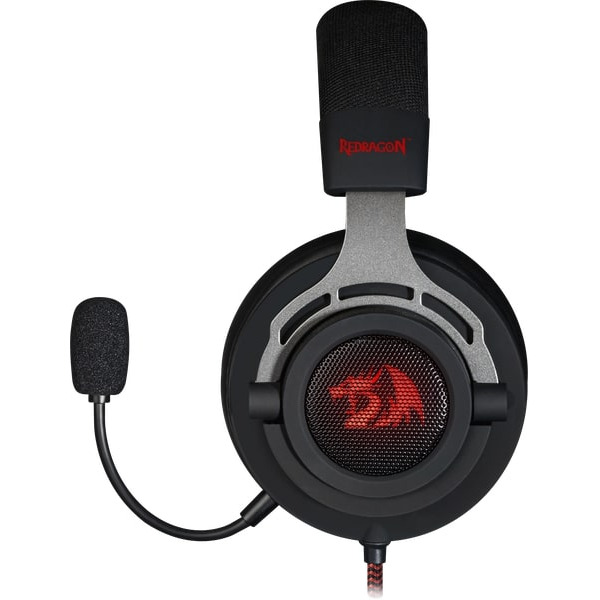Наушники с микрофоном REDRAGON Aspis Black-Red