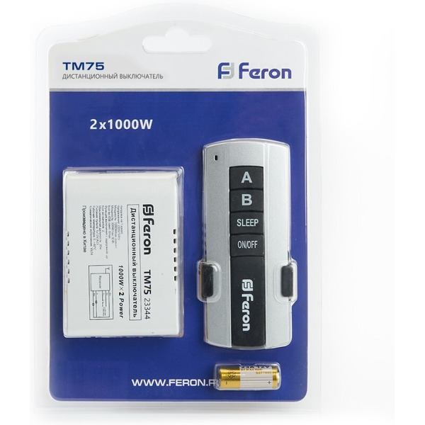 Выключатель для светильников Feron TM75 (23344)