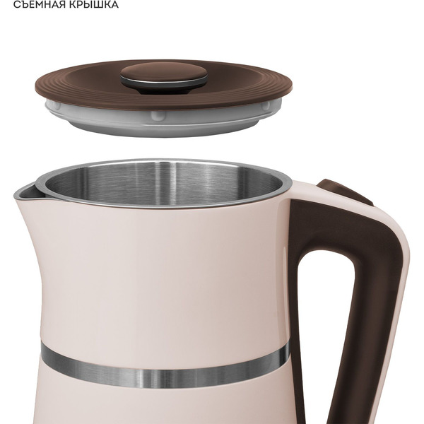 Электрочайник Galaxy Line GL0339 (бежевый)