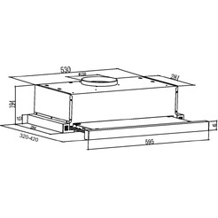 Вытяжка SCHTOFF TF-5260 GBK