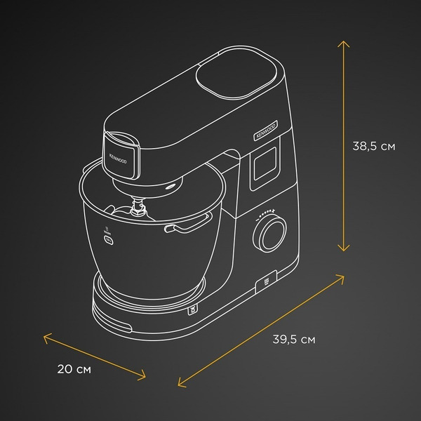 Кухонная машина Kenwood Chef Patissier XL KWL90.004SI