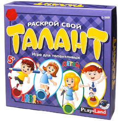 Настольная игра Play Land Раскрой свой Талант L-169