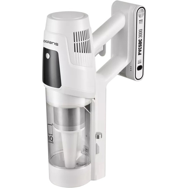 Пылесос портативный POLARIS PVCSDC 3000 WIFI IQ Home (Белый)