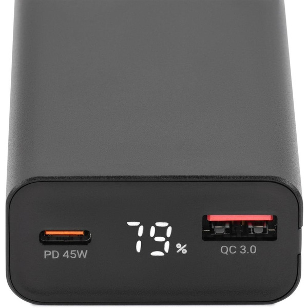 Мобильный аккумулятор Digma DGPF10E 10000mAh (черный)