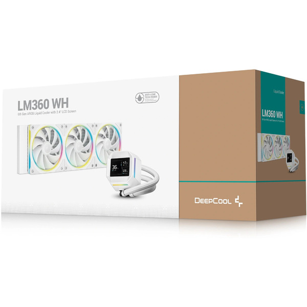 Система жидкостного охлаждения для процессора DeepCool LM360 WH R-LM360-WHDMMC-1